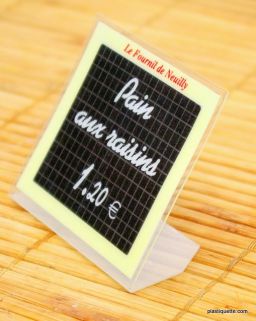 Modèle Ardoise Écolière avec support intégré réglable